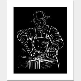 blacksmith Posters and Art